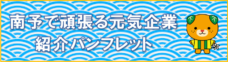 南予で頑張る元気企業紹介パンフレット